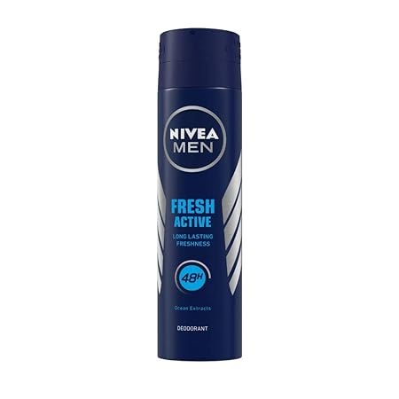 Nivea Men Fresh Active Original Deodorant, Pack of 4