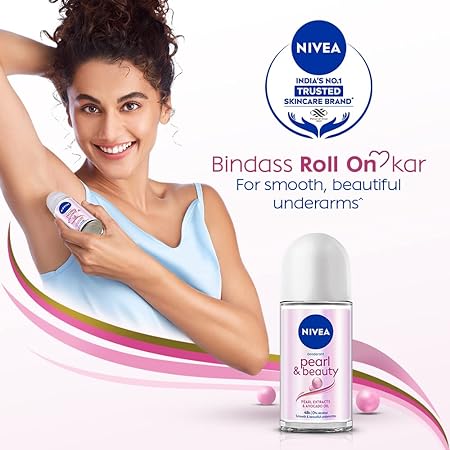 Nivea Pearl and Beauty Deo Roll On For Women
