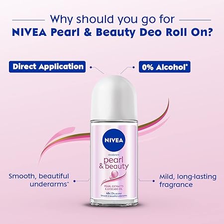Nivea Pearl and Beauty Deo Roll On For Women