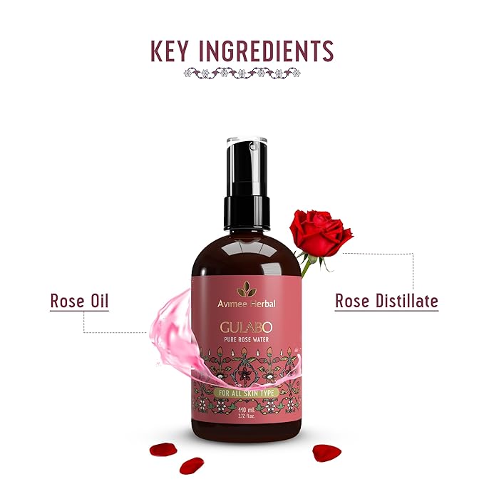Avimee Herbal Gulabo Pure Rose Water