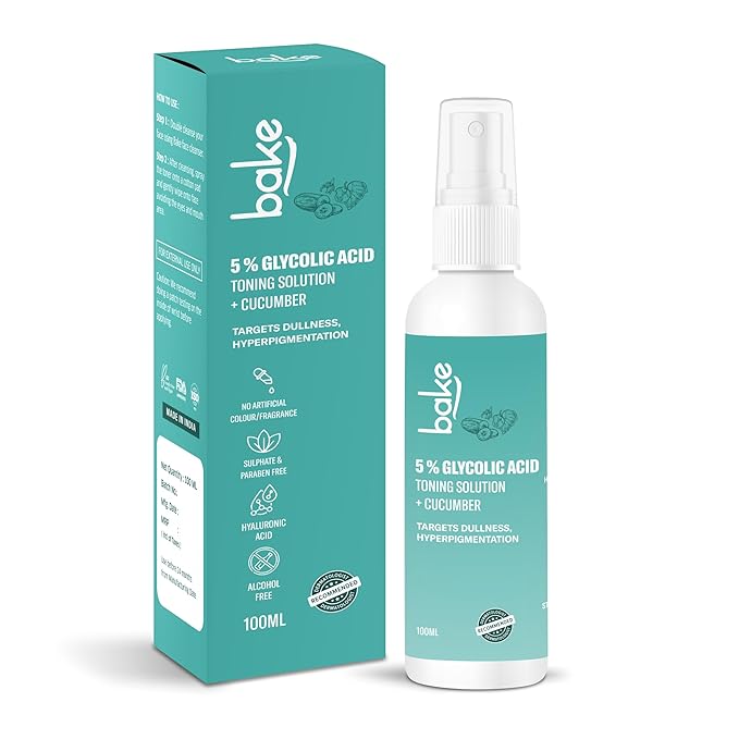 BAKE 5% Glycolic Acid Toner with Hyaluronic Acid