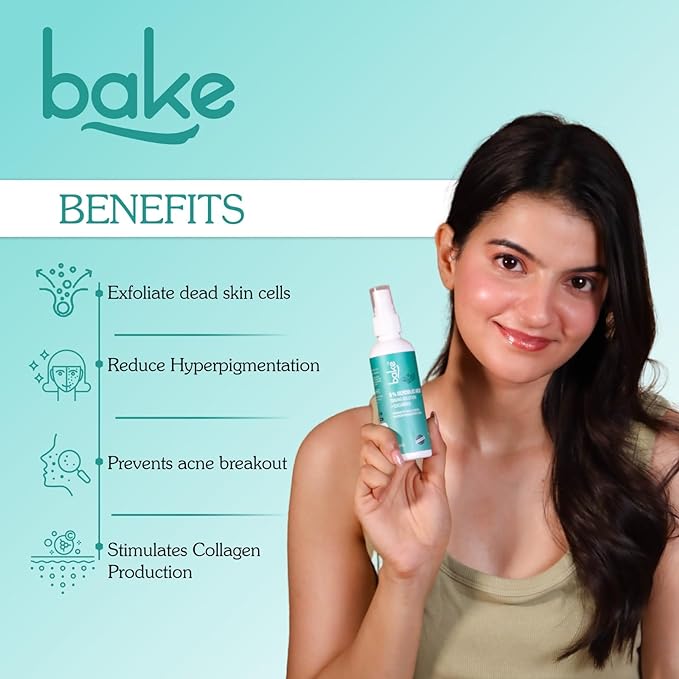BAKE 5% Glycolic Acid Toner with Hyaluronic Acid