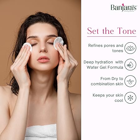 Banjara's Rose Water Gel For Skin | Face