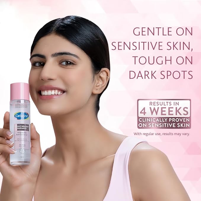 Cetaphil Bright Healthy Niacinamide Vitamin B3 Sea Daffodil Extract Radiance Refresh Toner Cream