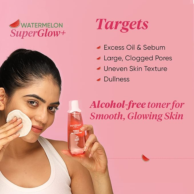 DOT &KEY Watermelon Superglow Pore Tightening Toner