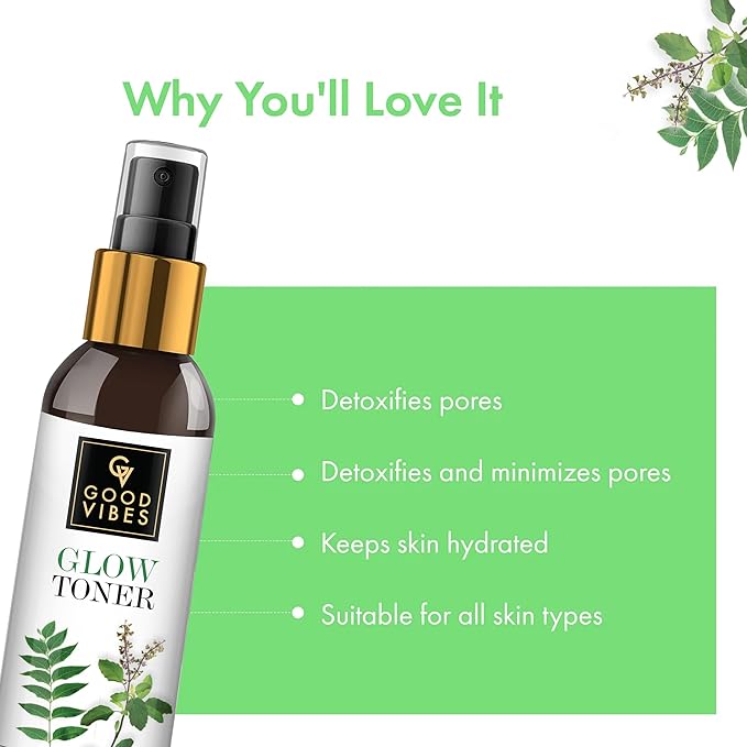 Good Vibes Neem & Tulsi Glow Toner
