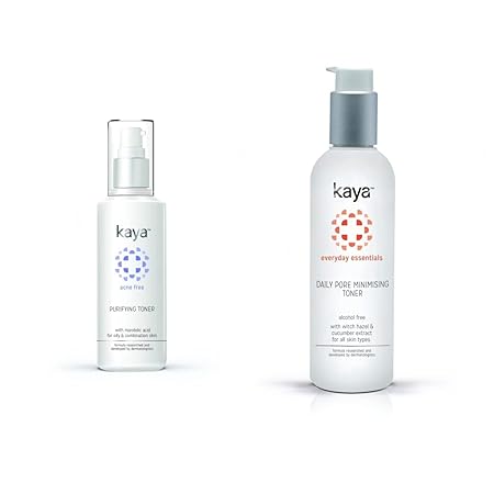 Kaya Clinic Acne Free Purifying Toner & Daily Pore Minimising Toner Combo