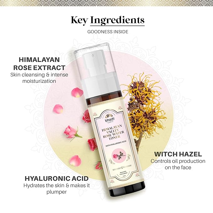 Khadi Earth Rose Water Toner