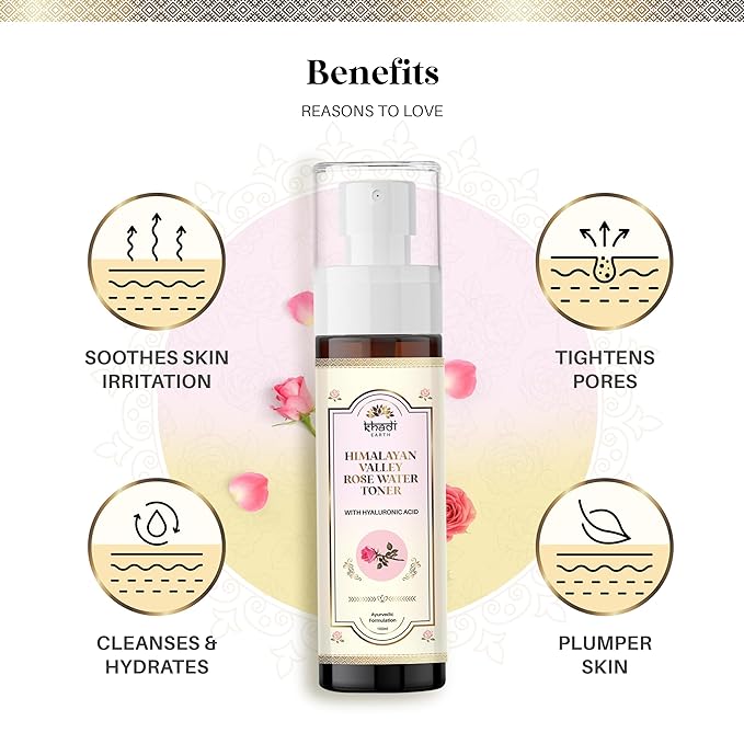 Khadi Earth Rose Water Toner