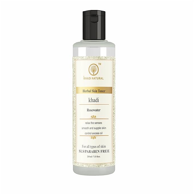 Khadi Natural Rose Water Herbal Skin Toner