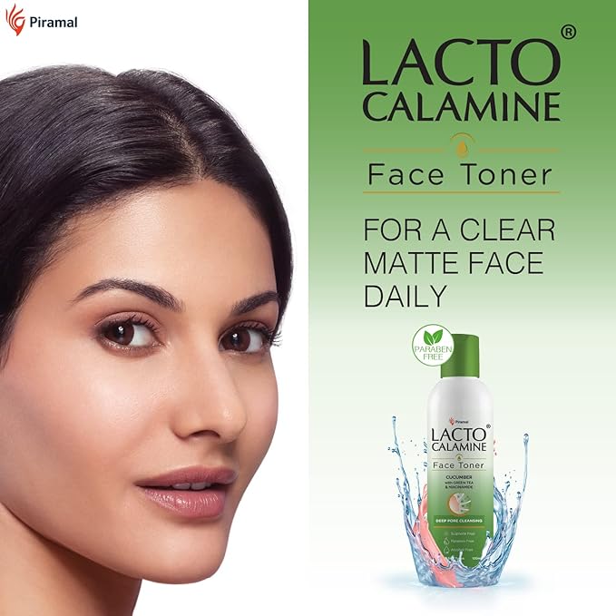 Lacto Calamine Face Toner With Cucumber
