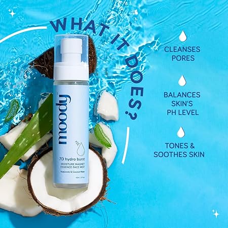 Moody 7D Hydro Burst Moisture Magnet Essence Face Mist