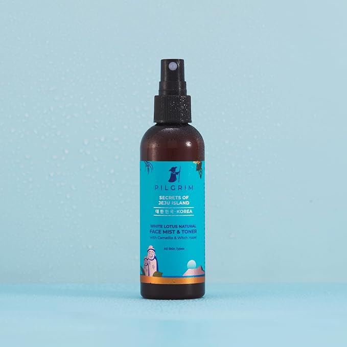 Pilgrim Korean Beauty White Lotus Refreshing Face Mist & Toner