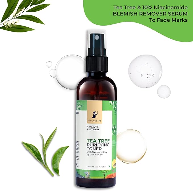 Pilgrim Tea Tree & 2% Niacinamide face toner