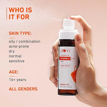 Plum 1.5% Vitamin C Toner with Mandarin