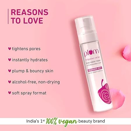 Plum Bulgarian Valley Rose water Toner For Face