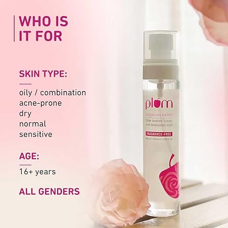 Plum Bulgarian Valley Rose water Toner For Face