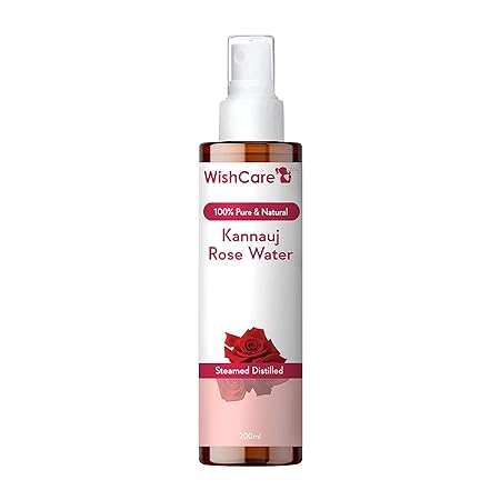 WishCare 100% Pure & Natural Rose Water, Kannauj Gulab Jal