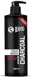 Beardo Activated Charcoal Face Wash for men
