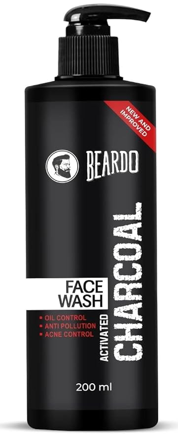 Beardo Activated Charcoal Face Wash for men