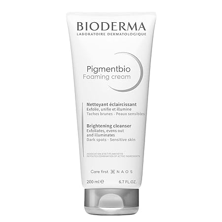 Bioderma Pigmentbio Foaming Cream Brightening Exfoliating Cleanser