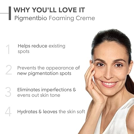 Bioderma Pigmentbio Foaming Cream Brightening Exfoliating Cleanser
