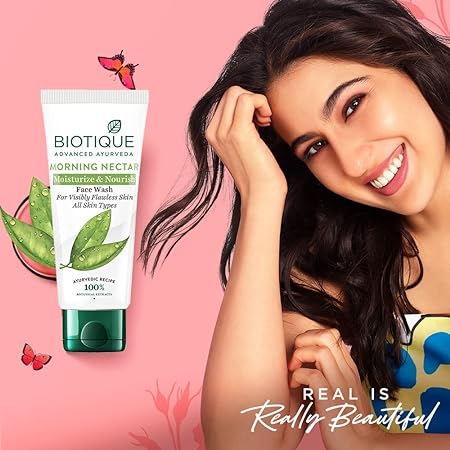 Biotique Morning Nectar Moisturize &Nourish Face Wash