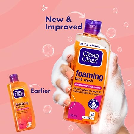 Clean &Clear Foaming Facewash for Oily Skin