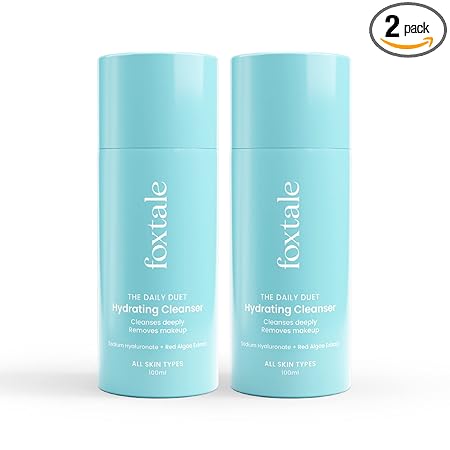 FoxTale The Daily Duet Gentle Hydrating Face Wash, Pack of 2