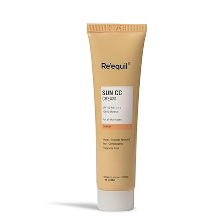 Reequil Sun CC Cream SPF 50 PA++++ CC Cream with Sun Protection