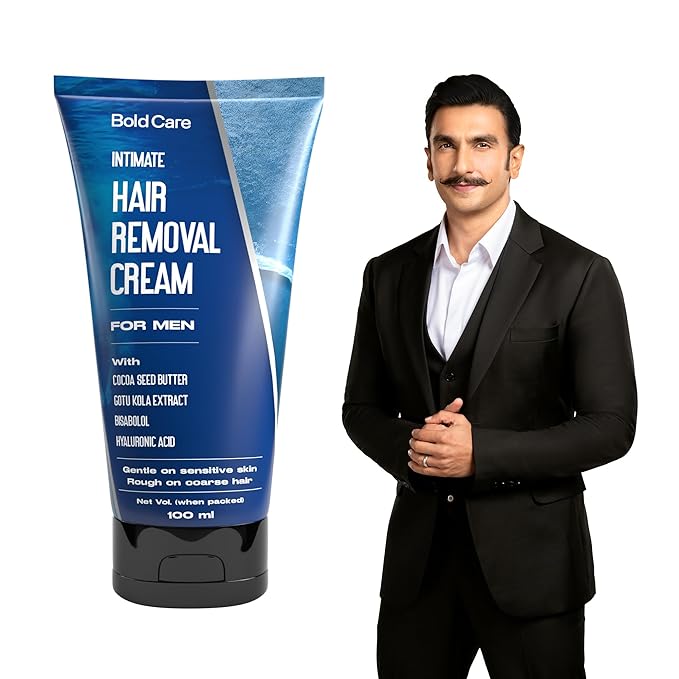 Bold Care Intimate Hair Removal Cream for Men