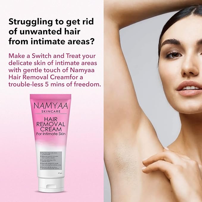 Namyaa Hair Removal Cream for Intimate Skin women