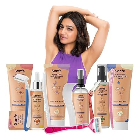 Sanfe Wax for Smooth Hair Removal