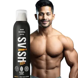 Svish On The Go Hair Removal Spray for Men Post Hair Removal Cream