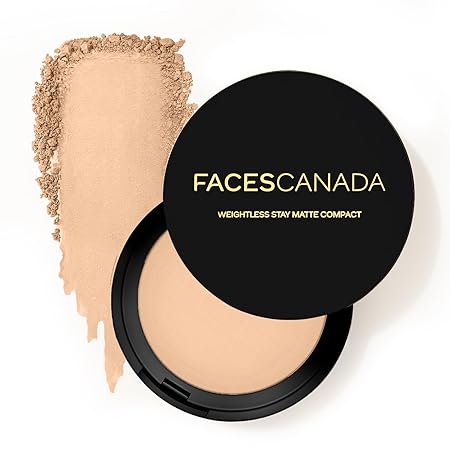 FACES CANADA Weightless Stay Matte Finish Compact Powder | Beige
