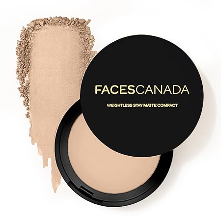 FACES CANADA Weightless Stay Matte Finish Compact Powder | Ivory