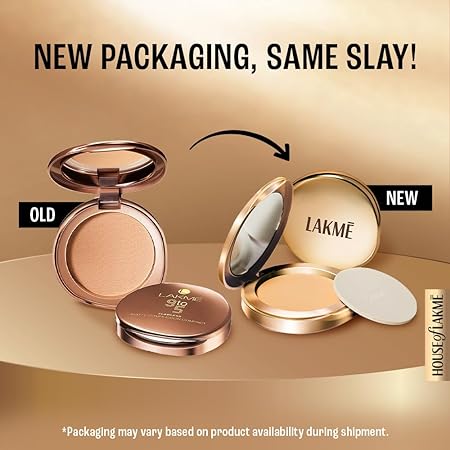 Lakme 9 to 5 Flawless Matte Complexion Compact Powder | Almond