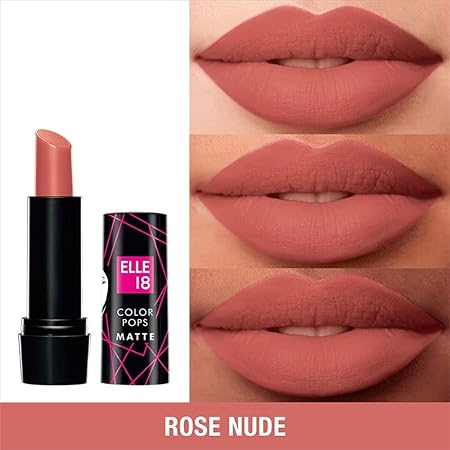 Elle18 Lipstick | Rose Nude
