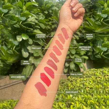 Love Earth Liquid Mousse Lipstick Matte Finish Combo Kit | Multicolor Mini Liquid Lipstick | Pack of 9