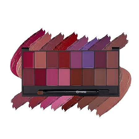 MARS Infinity Lip Palette, 16 Colors to Infinte Lipstick Colors,
