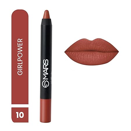 MARS Long Lasting Crayon Lipstick, 10-Girl Power