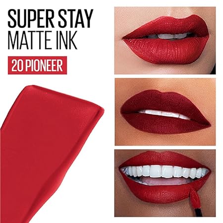 Maybelline New York Liquid Matte Lipstick | 20 Pioneer