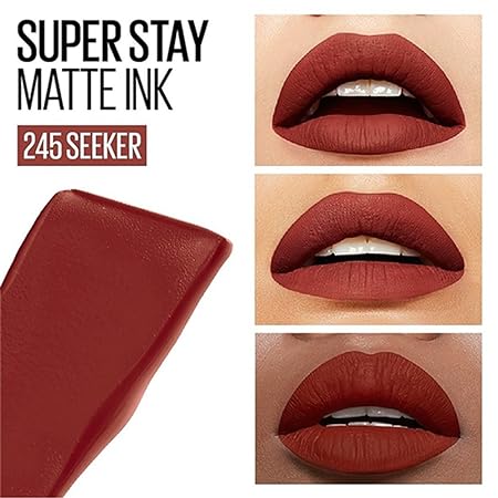 Maybelline New York Liquid Matte Lipstick | 245 Seeker