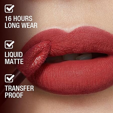 Maybelline New York Liquid Matte Lipstick, Ambitious