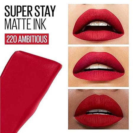 Maybelline New York Liquid Matte Lipstick, Ambitious