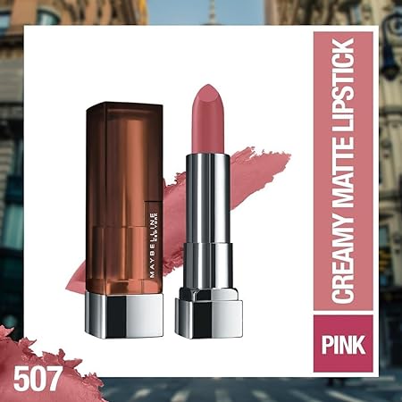 Maybelline New York Matte Lipstick | 507 Almond Pink