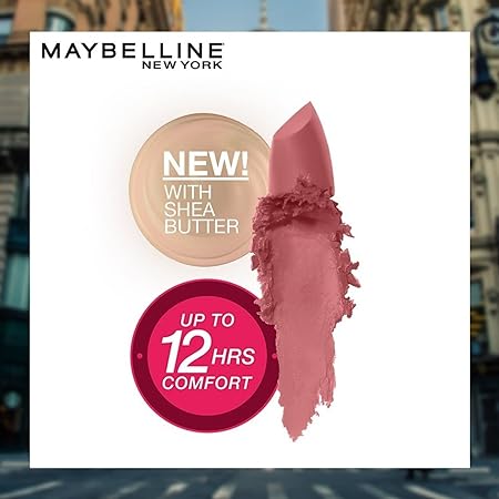 Maybelline New York Matte Lipstick | 507 Almond Pink
