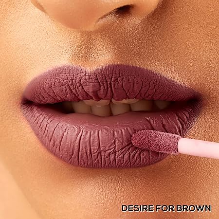 RENEE Stay With Me Mini Matte Lip Color | Desire for Brown