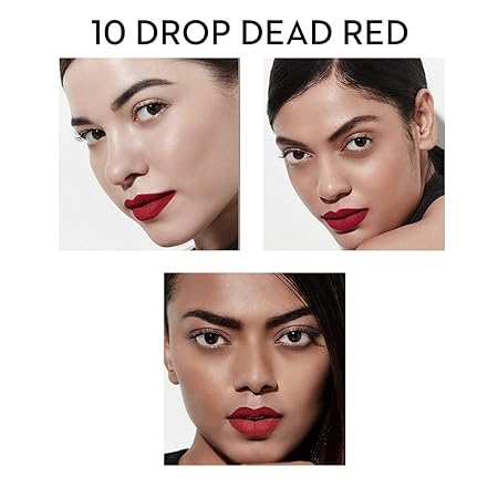 SUGAR Cosmetics Mini Liquid Lipstick - 10 Drop Dead Red