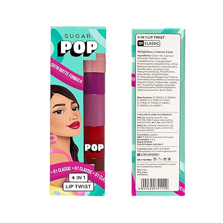 SUGAR POP Multi-use Stackable Lipsticks | Lip Twist